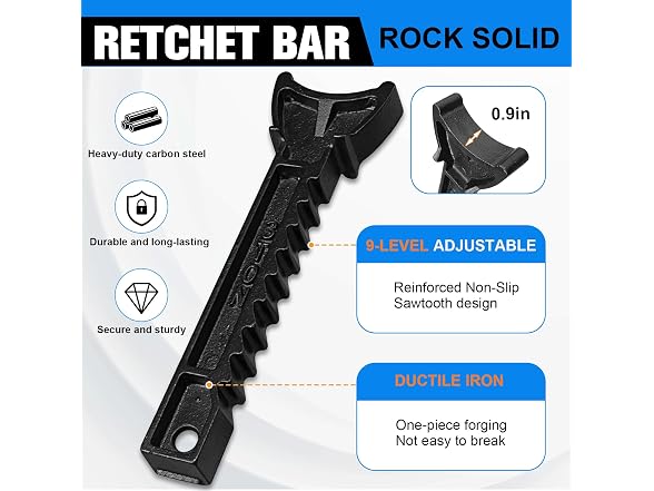 YATOINTO 3 Ton Heavy Duty Jack Stand