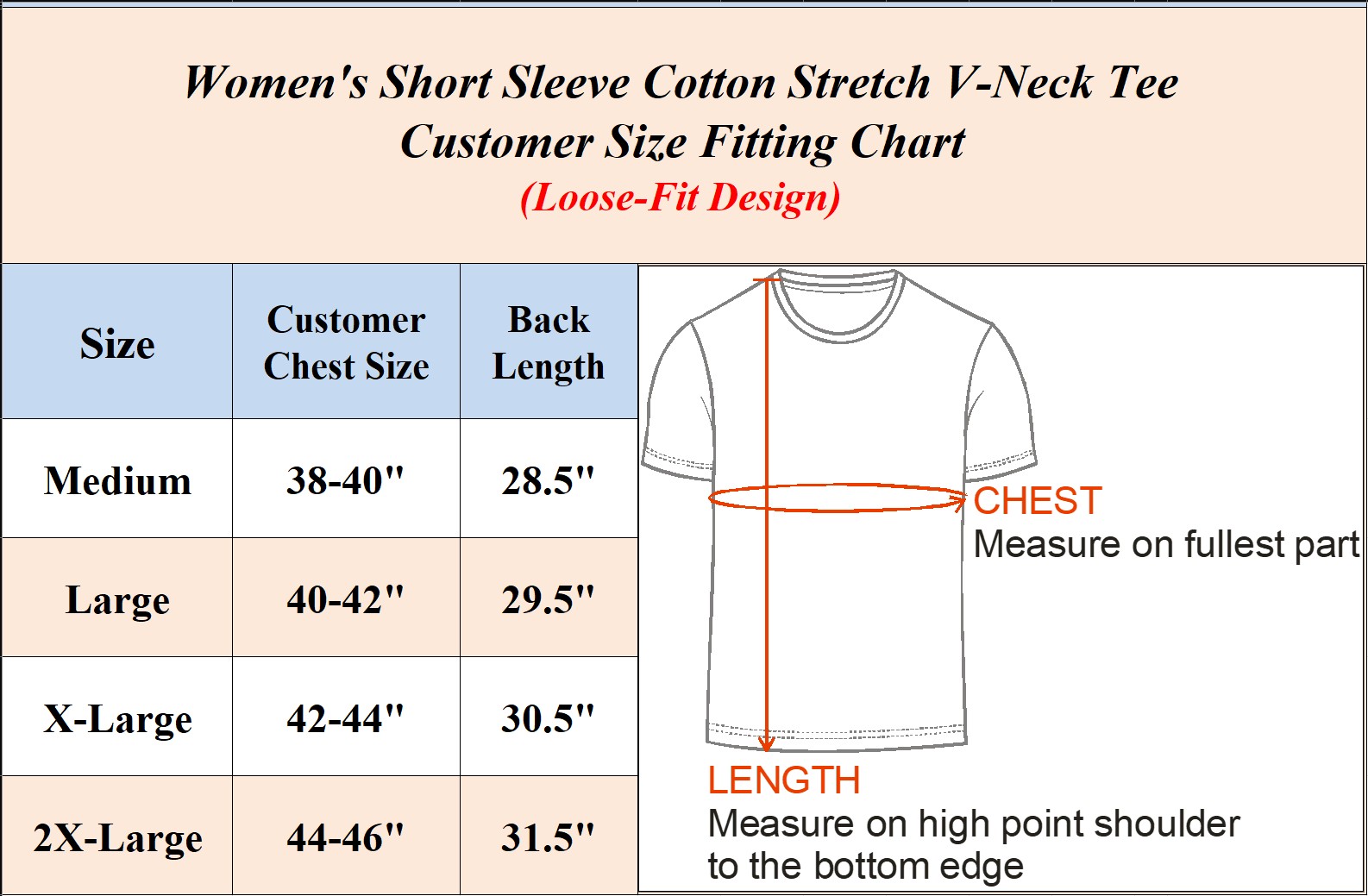 Womens S/S Cotton Stretch Tee - Gallery 15