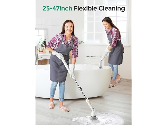 kHelfer Cordless Electric Spin Scrubber