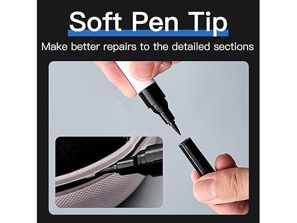 SAscat Black Sneaker Marker, 2-Pack