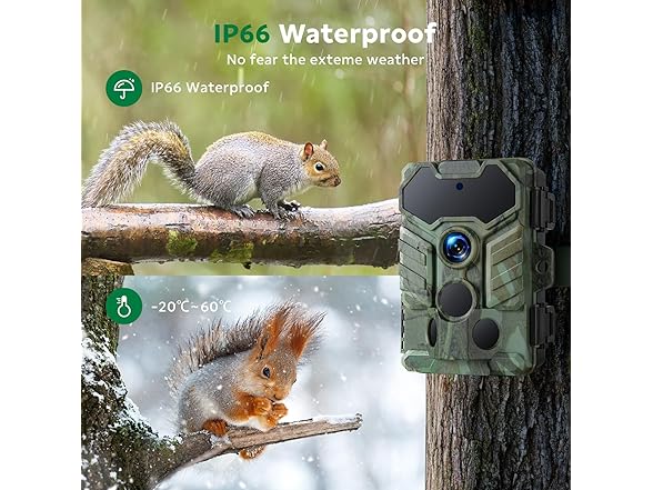 VOOPEAK Trail Cameras WiFi Bluetooth