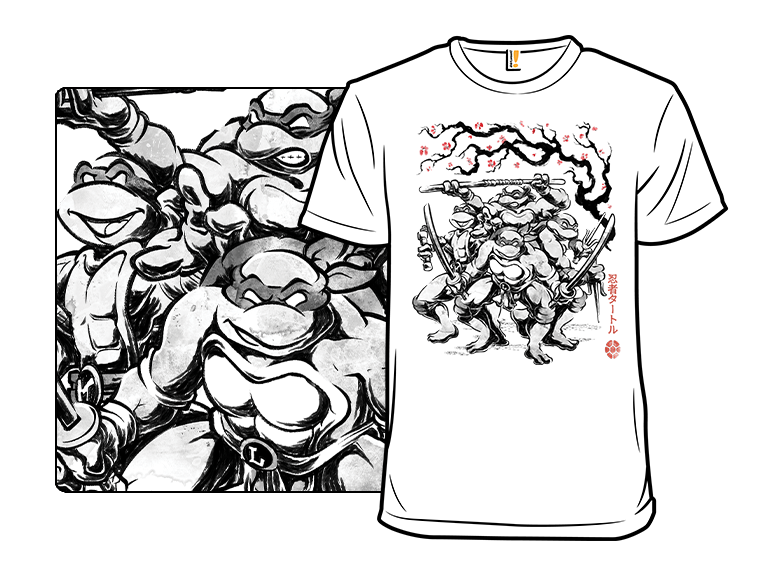 Classic Ninja Squad Sumi-E - Gallery 3
