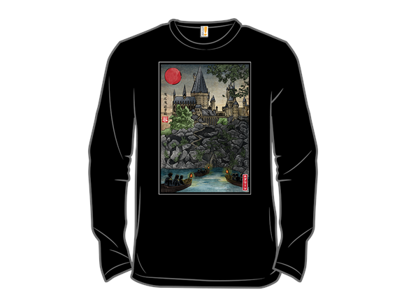 School of Magic Woodblock