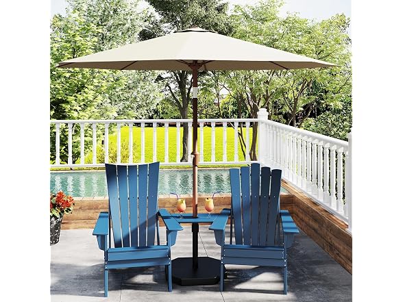 GREENVINES 18" Patio-Concrete-Umbrella-Base