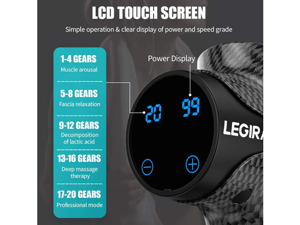 Legiral LE3 Massage Gun for Athletes