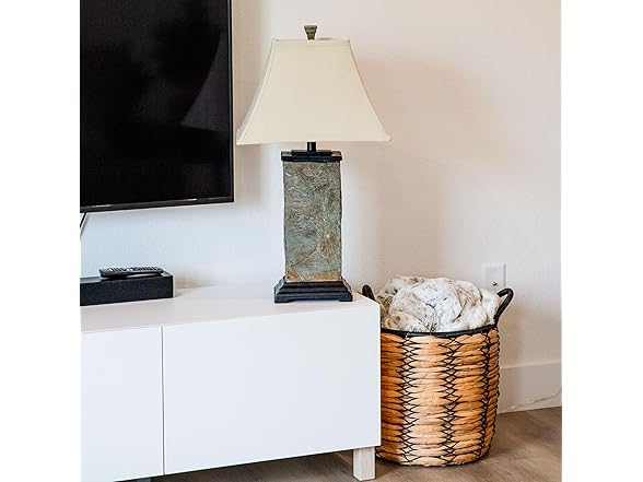 Timeless Abode Slate 3pc Lamp Set