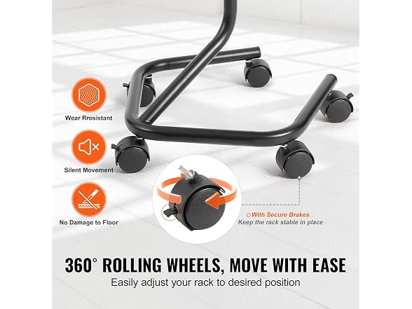 Brochure Display Rack, 4-Tier 32 Pockets