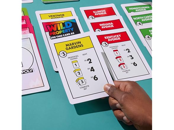 Monopoly Deal Card Game Oversized Giant Fun Adults