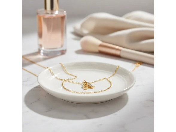Initial Letter Pendant Necklace