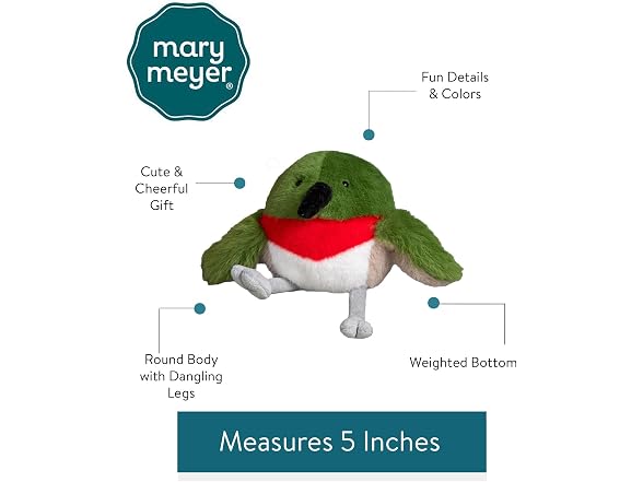 Mary Meyer Stuffed Animal 5-Inches, Hummingbird