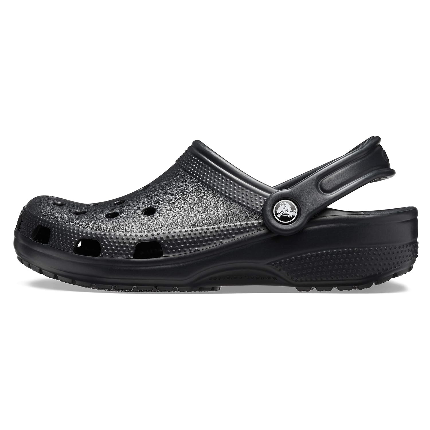 Crocs Unisex's Classic, Clogs, Black, 9 - Gallery 3