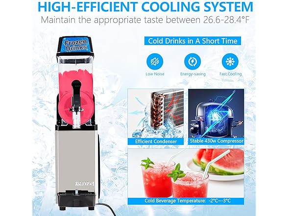 Garvee Slushie Machine 68 oz