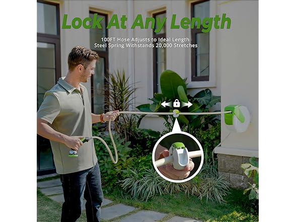 BreezeReel W2058 Garden Hose Reel 50ft