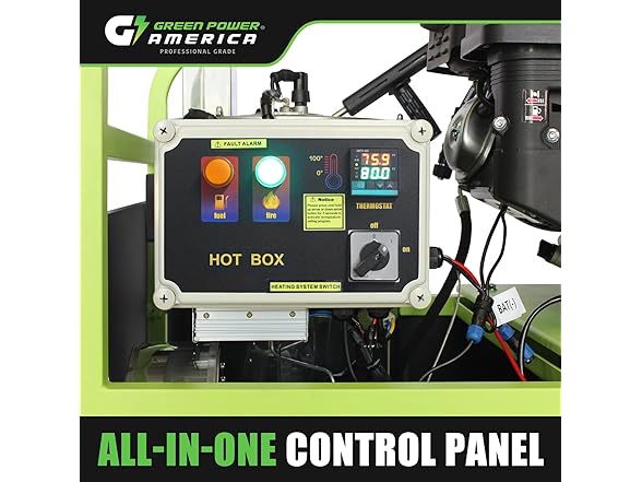 Green-Power America 3500 PSI 4 GPM Gas Hot Water Pressure Washer