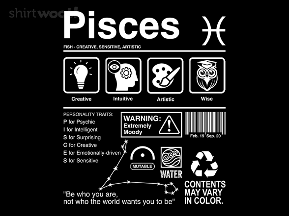 Pisces Label