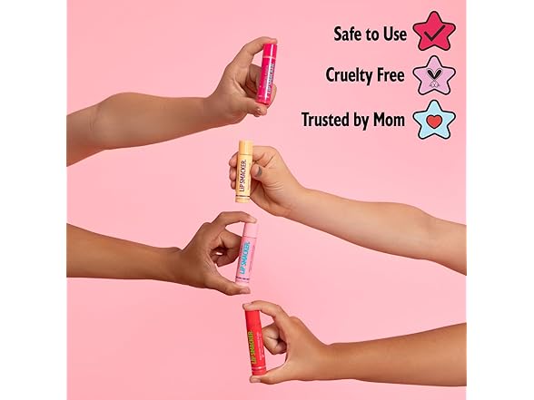 Lip Smacker Heart Tin Lip Balm Trio