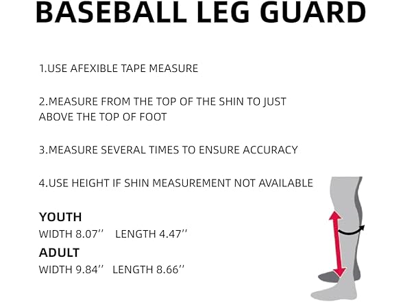 NURIBASE Batter's Leg Guards Black Adult