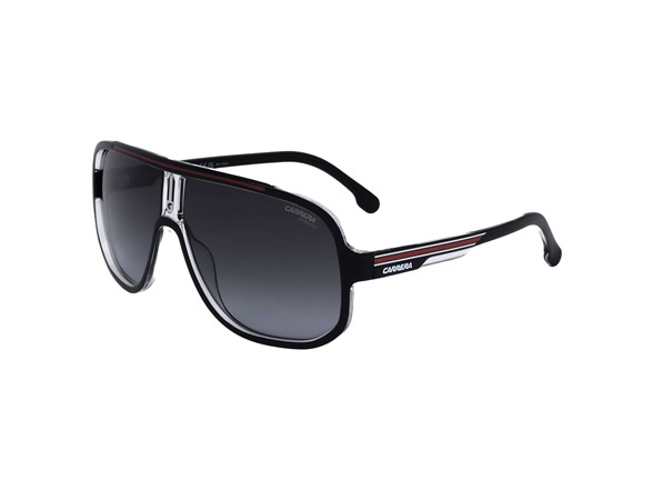 Carrera Men's 63 mm Black Red Sunglasses