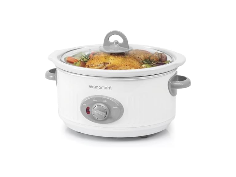 Eamoment 3.5 Quart Slow Cooker