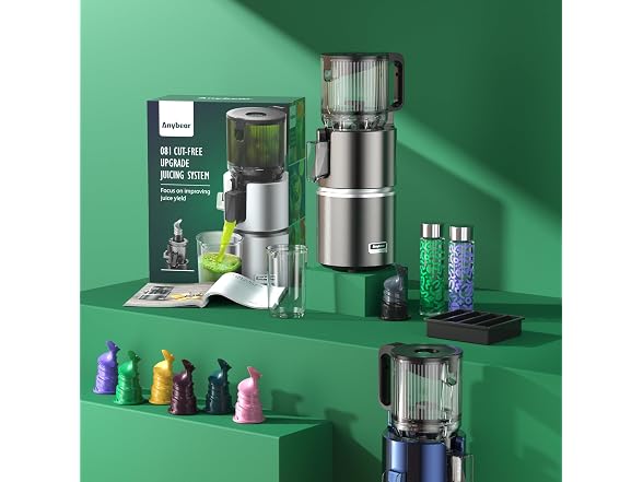 Anybear 350W Cold Press Juicer