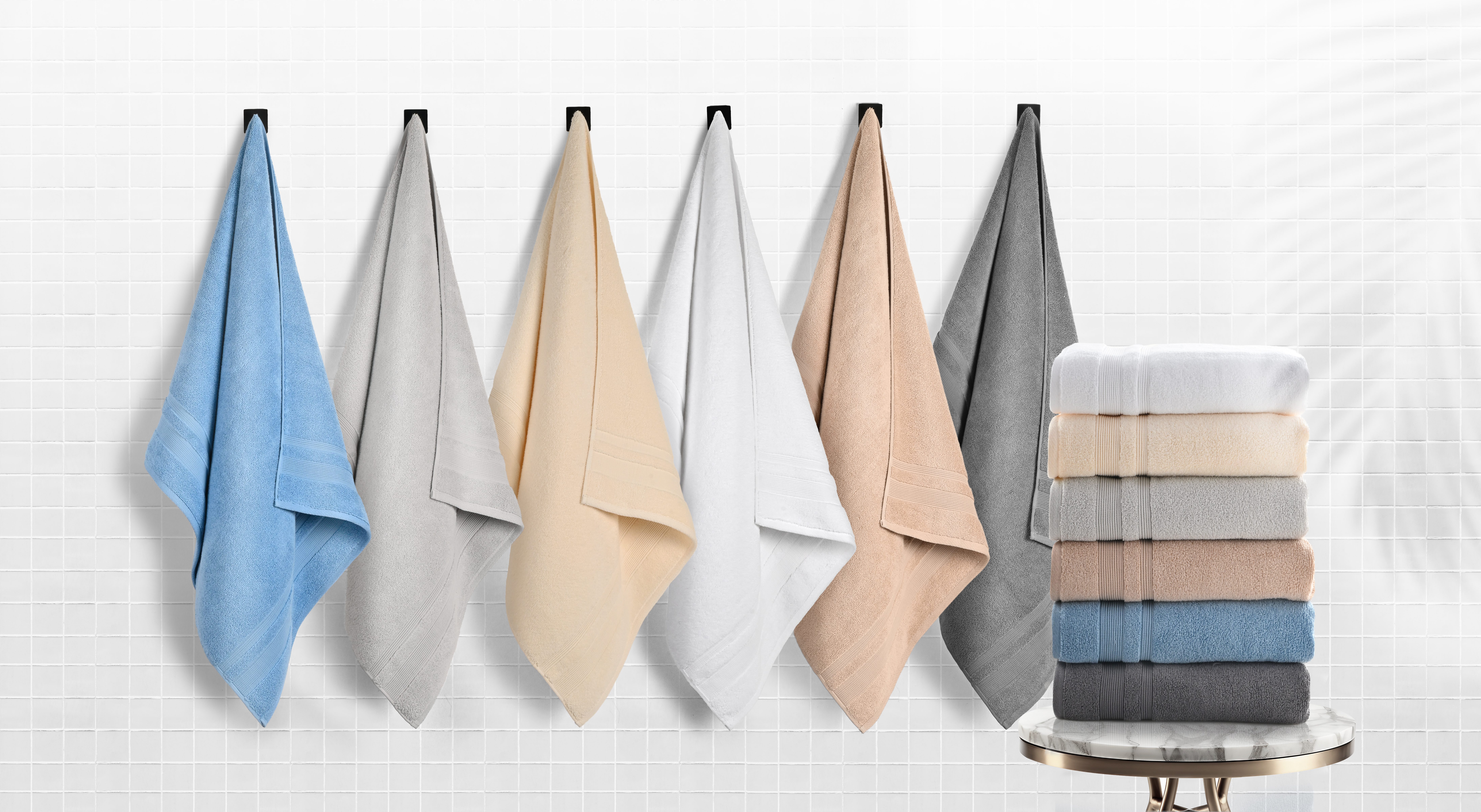 Kathy Ireland 4 Pc Plush Bath Towels - Gallery 14