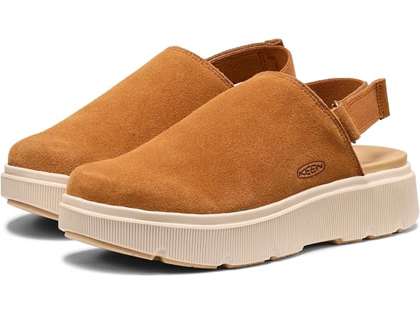 KEEN Women's Elle Mila Leather Adjustable Mules