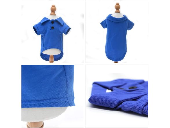 lovelonglong Basic Dog Polo Shirts Premium C