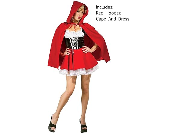 Rubies Red Riding Hood Costume Women's L