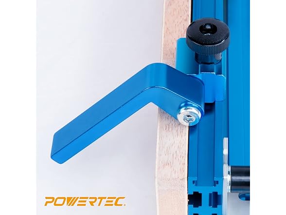 POWERTEC 2-1/4" Fence Flip Stop for Table Saw\