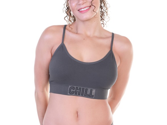 Seamless Wire-free Spaghetti Strap Bralette - 6 Pack