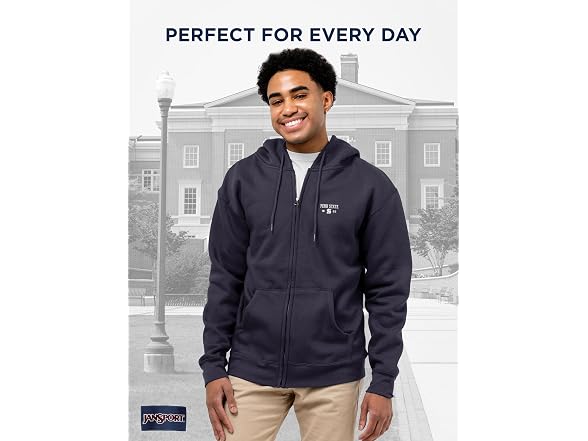 JanSport Unisex (XXL) NCAA Full Zip Hood