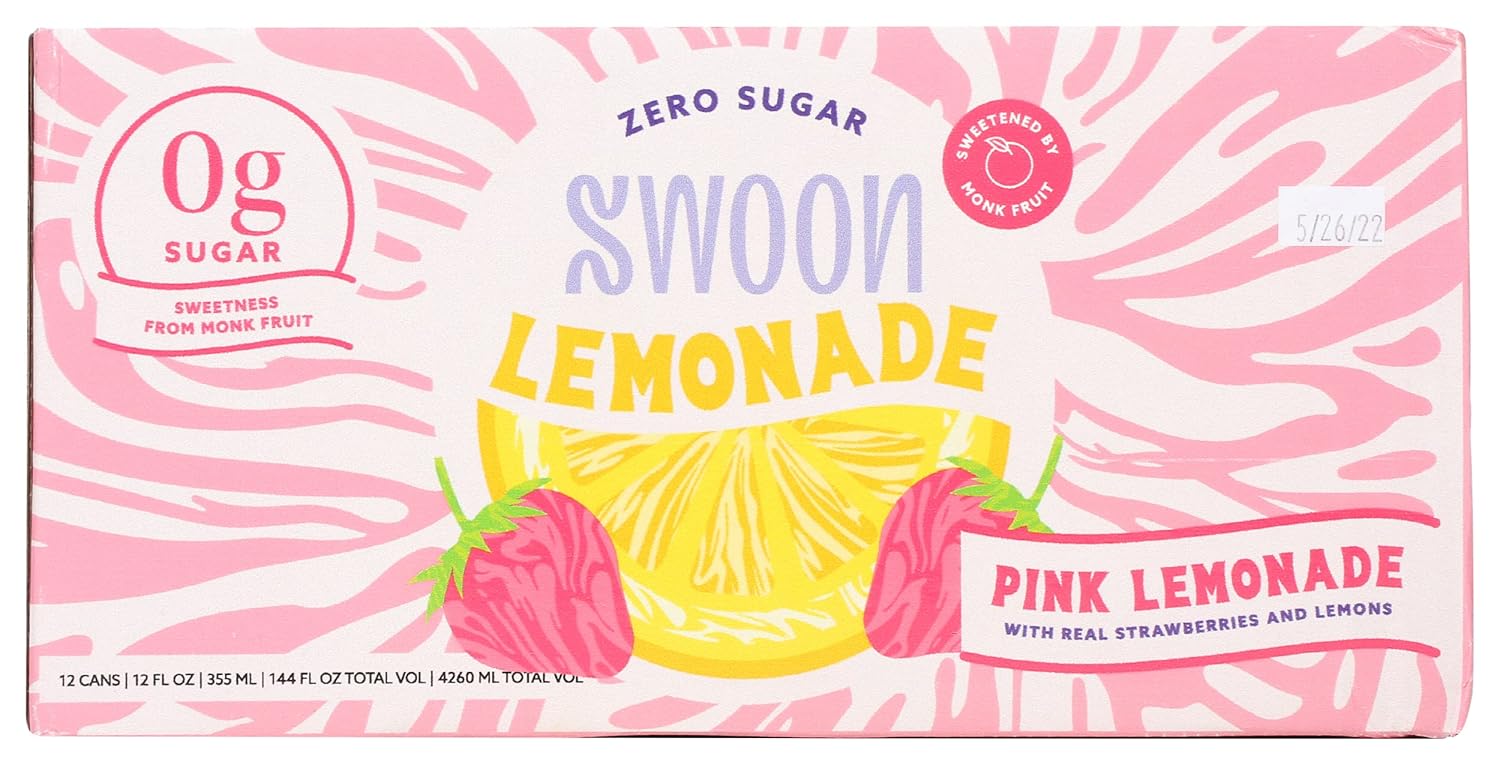 12PK Swoon Pink Lemonade, Zero Sugar, Low - Gallery 6