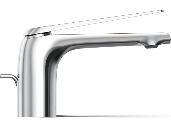 KOHLER 97345-4-CP Single-Handle Bathroom Sink Faucet