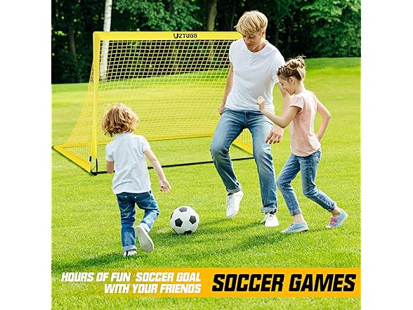 UZTUGG Soccer Goals 2 Pack 4' x 3'