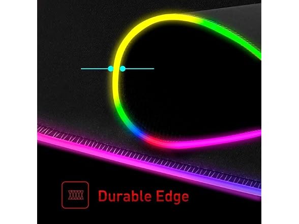 LED USB Cable Gaming Mouse Pad