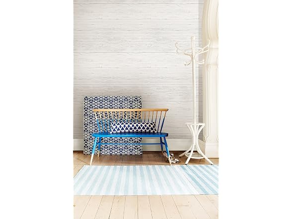 NuWallpaper NuWallpaper NU3127 Shiplap Peel Stick