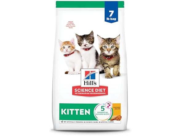 Hill's Science Diet Kitten Dry Cat Food, Chicken