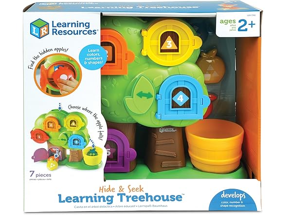 Learning Resources Hide & Seek Learning Treehouse