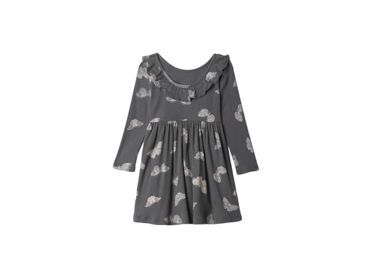 GAP Girls Long Sleeve Ribbed Dress