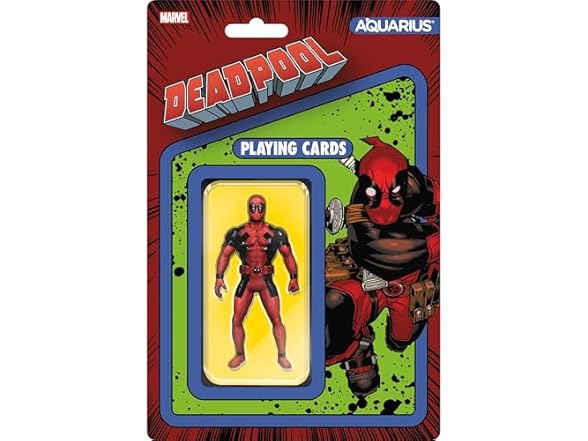AQUARIUS Marvel Deadpool Premium Playing Cards