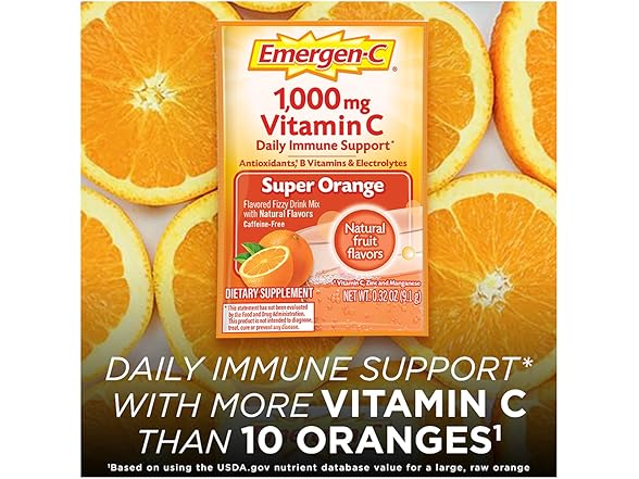 Emergen-C Super Orange 30ct