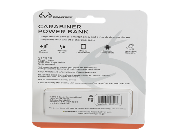 Carabiner Power Bank