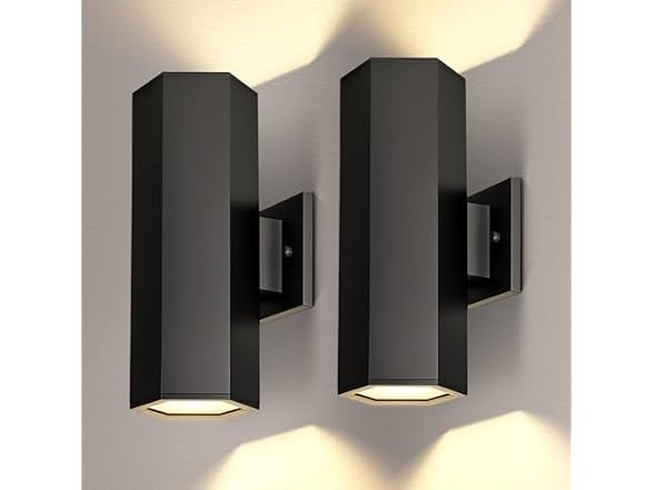 MZLITI Up & Down Wall Light 2-Pack