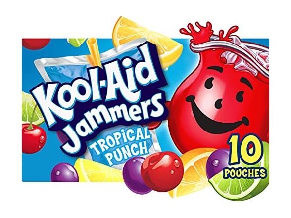 40CT Kool-Aid Jammers Tropical Punch Artifici