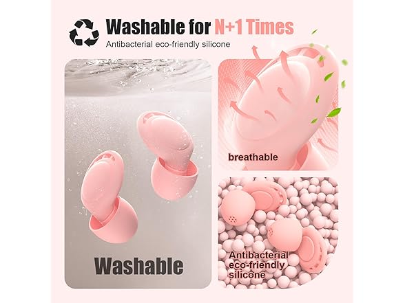 Beinkap Silicone Ear Plugs 6 Pairs