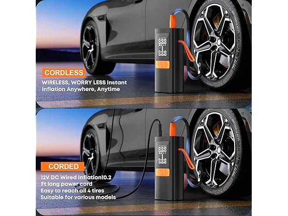 ZRTXBA 15000mAh 150PSI Air Compressor