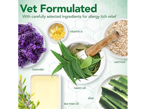 Vet's Best Allergy Itch Relief Dog Shampoo w