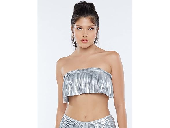 Savage Women's Bra Silver (XL)