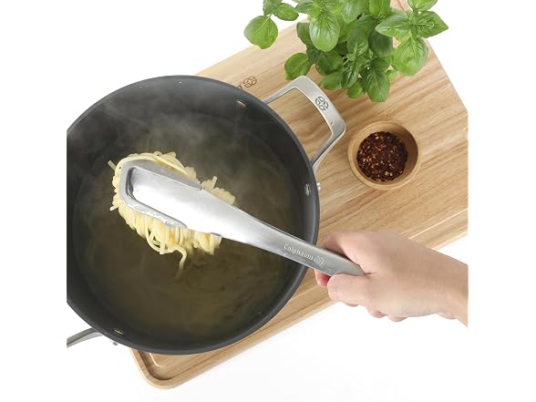 Calphalon Prime Kitchen Tongs, Kitchen Clamp Tongs