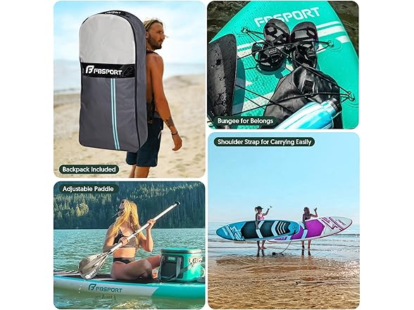 FBSPORT 11' Premium Stand Up Paddle Board